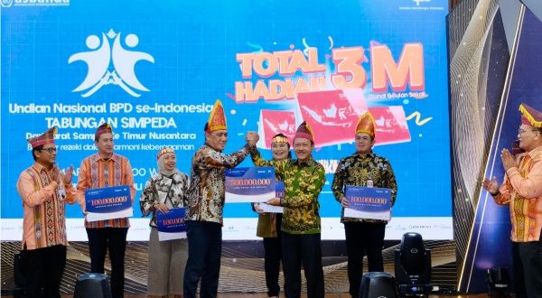 Penarikan Undian Nasional Tabungan Simpeda   di Sumut Berakhir Sukses, Ini Pemenangnya!