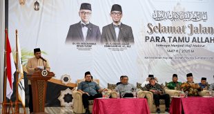 Lepas Keberangkatan Kloter 2 Haji Asal Langkat,  Bobby Nasution Tekankan Kebersamaan dan Kekompakan