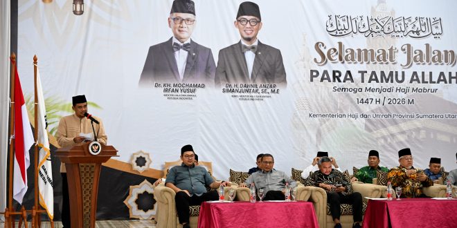 Lepas Keberangkatan Kloter 2 Haji Asal Langkat,  Bobby Nasution Tekankan Kebersamaan dan Kekompakan