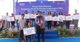 INALUM Serahkan Bantuan TJSL untuk DorongPembangunan Berkelanjutan di Samosir