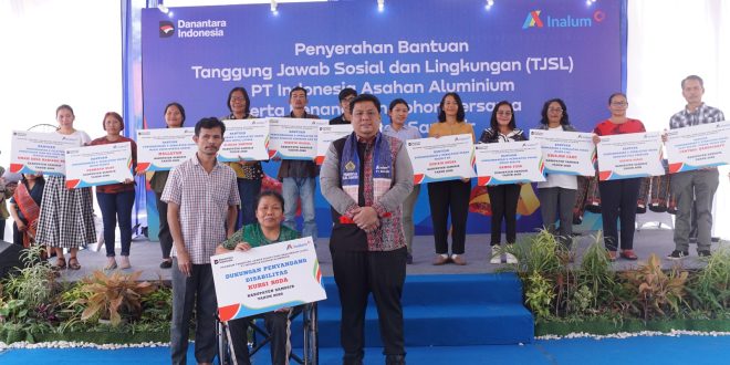 INALUM Serahkan Bantuan TJSL untuk DorongPembangunan Berkelanjutan di Samosir