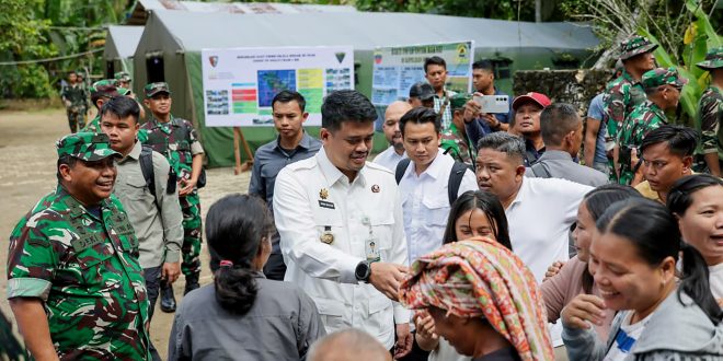 Dukung Karya Bakti Skala Besar TNI AD, Bobby Nasution Harapkan Percepatan Infrastruktur di Kepulauan Nias