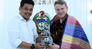 Terima Dubes Australia, Bobby Nasution Harapkan Kerja Sama dengan Sumut Semakin Luas