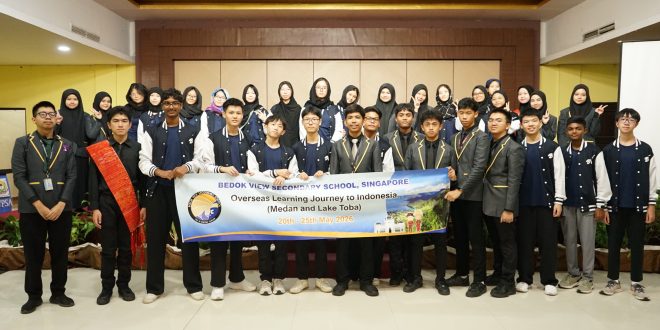 SMA Shafiyyatul Amaliyyah Sambut Kunjungan Konsul Singapura dan Pelajar Bedok View Secondary School