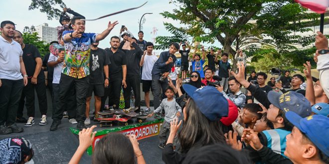 Saksikan Go Skateboarding Day 2026 di Medan, Bobby Nasution Dorong Penambahan Event dan Skatepark di Sumut