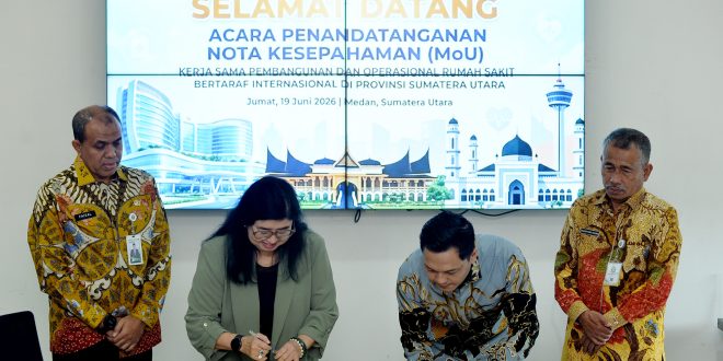 Sumut Siapkan Rumah Sakit Bertaraf Internasional, PT Dhirga Surya dan Murni Teguh Teken MoU