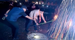 Bobby Nasution Bermalam Bersama Ribuan Pramuka, Api Unggun Kobarkan Semangat Jamdasu XI