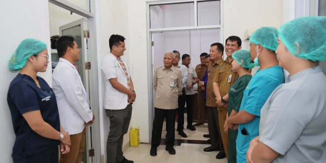 Tinjau RSUD Tafaeri Nias Utara, Wagub Sumut Tegaskan Integritas