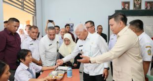 Wagub Sumut Tinjau Pembangunan SMKN 1 Gunungsitoli, Siswa Minta Program MBG Dilanjutkan