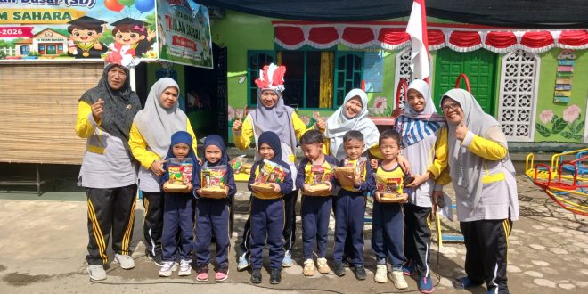 Semarak HUT RI ke-81, TK Islam Sahara Gelar Lomba Edukatif