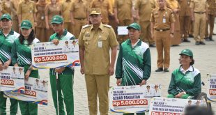 Haornas ke-43, Bobby Nasution Berikan Tali Asih untuk Atlet Legendaris Sumut
