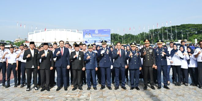 Wagub Sumut Pimpin Upacara Hari Perhubungan Nasional 2026 *Konektivitas Kunci Percepatan Pembangunan