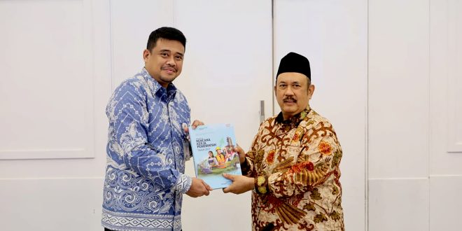 Bobby Nasution Sampaikan Lima Prioritas Pembangunan Sumut kepada Bappenas
